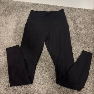 Athleta Black Joggers size 4 with pockets